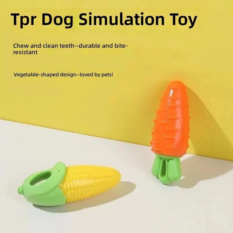 2026 TPR Dog Toy Carrot Corn S – Corn Dog Stick Bewertung und Preis