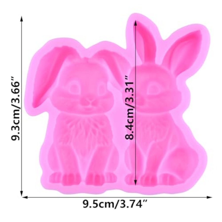 Rabbit Fondant Mold Easter Bun – Bunny Cake Mold Bewertung und Preis