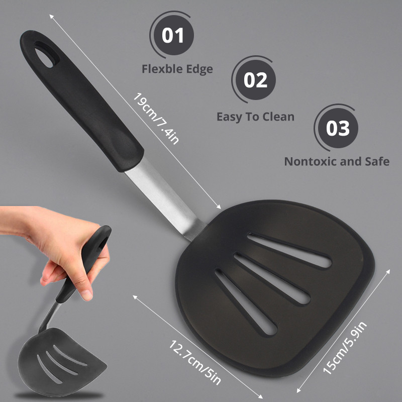 Flexible Silicone Spatula Turn – Okonomiyaki Spatula Bewertung und Preis