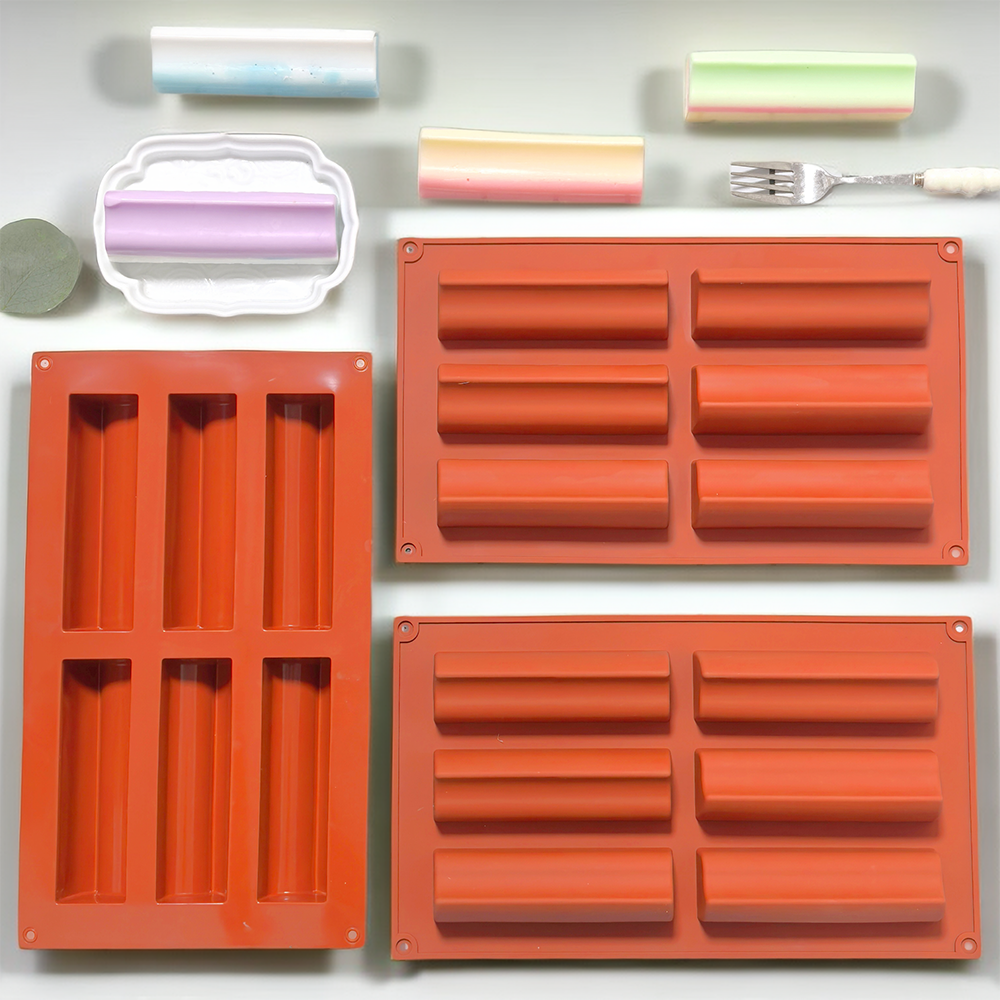 6-cavity groove tube cake tray – Donut Mold Silicone Bewertung und Preis
