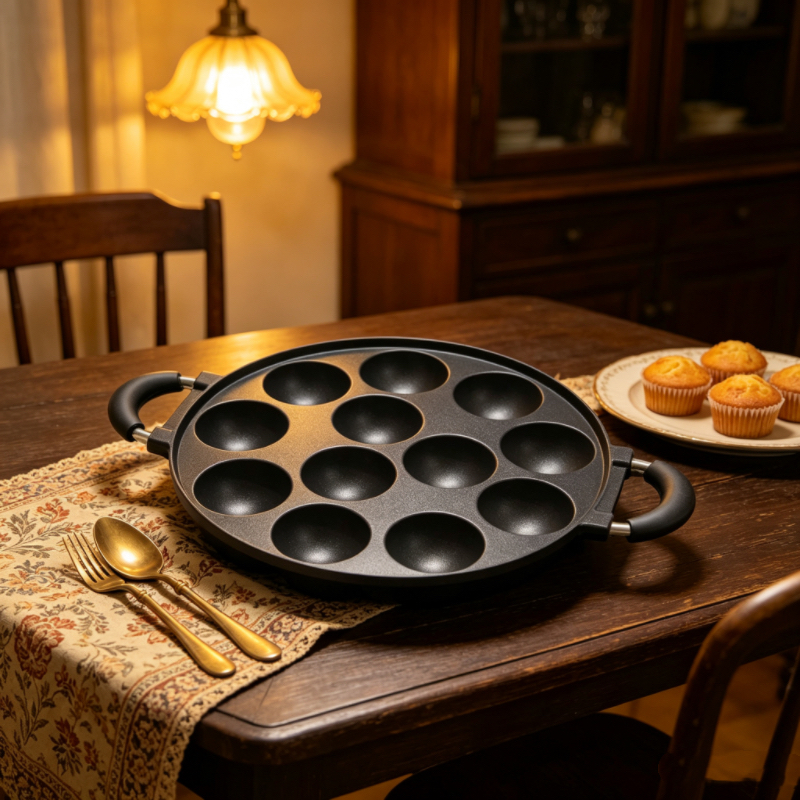 7/12 Mold Aebleskiver Pan, Non – Danish Pancake Pan Bewertung und Preis