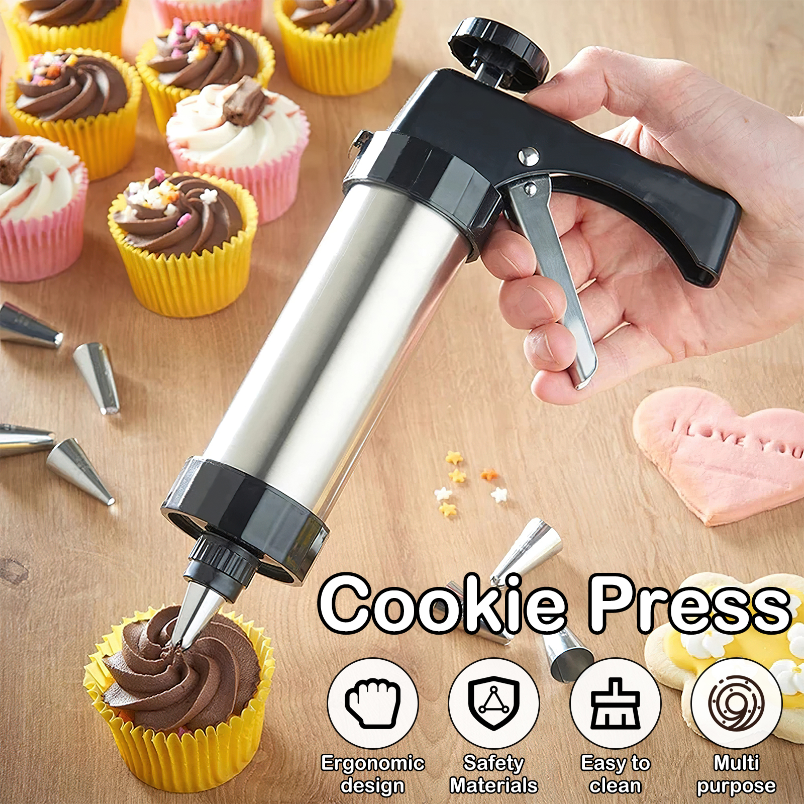 GMOX Cookie Press Gun and Tips – Churros Maker Gun Bewertung und Preis