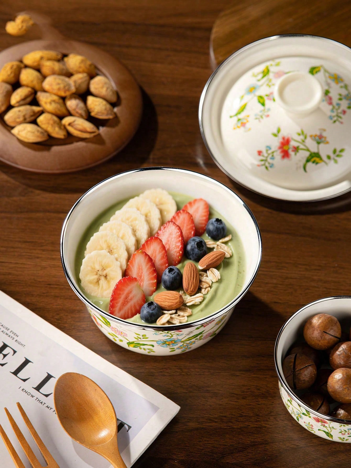 1pc Enamel-patterned rice bowl – Dim Sum Basket Bewertung und Preis
