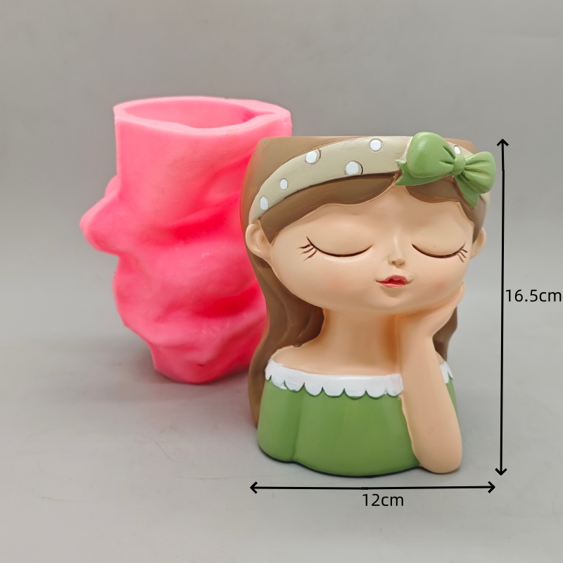 Silicone mold cute bow girl fl – Potsticker Mold Bewertung und Preis