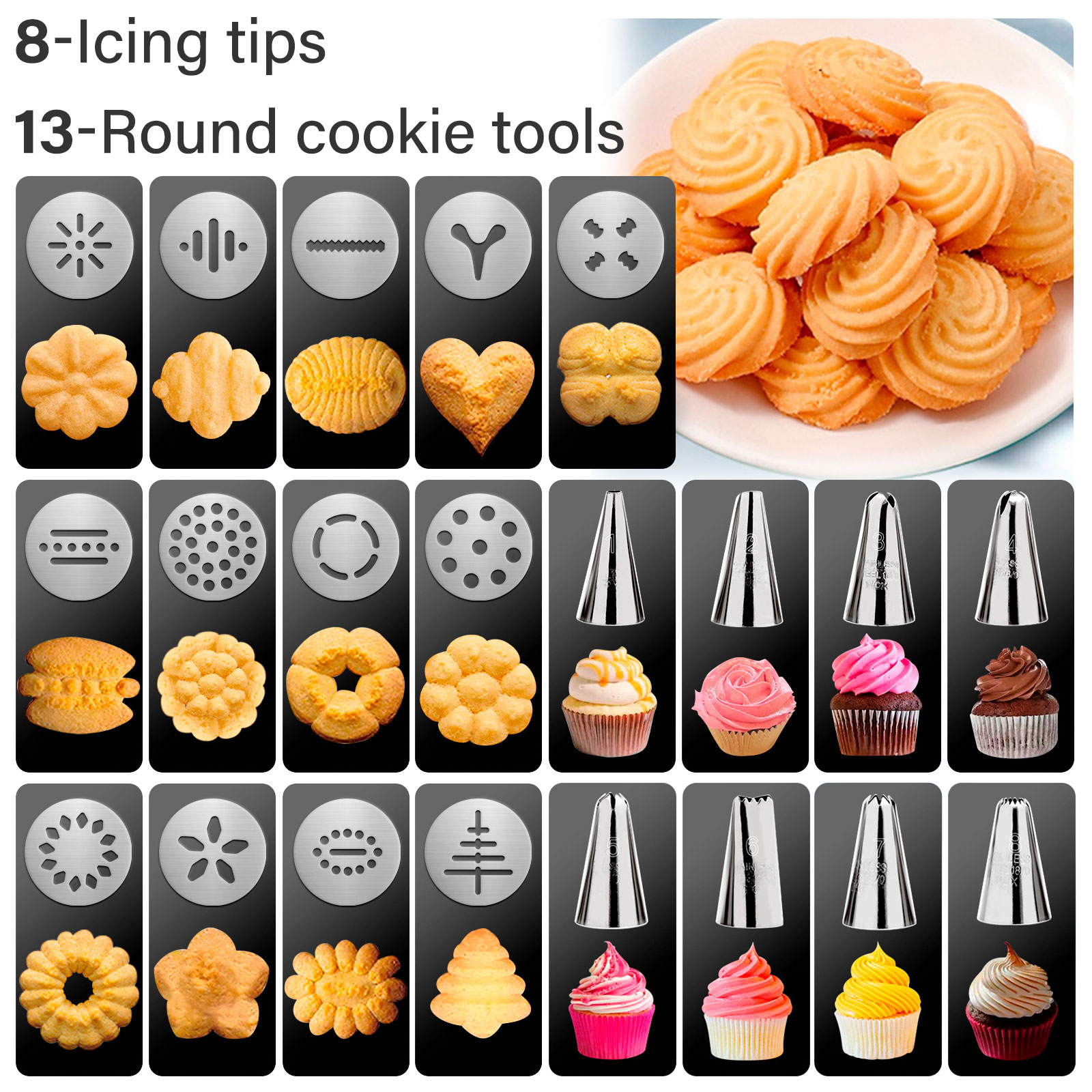Cookie Maker Machine Stainless – Churros Maker Gun Bewertung und Preis