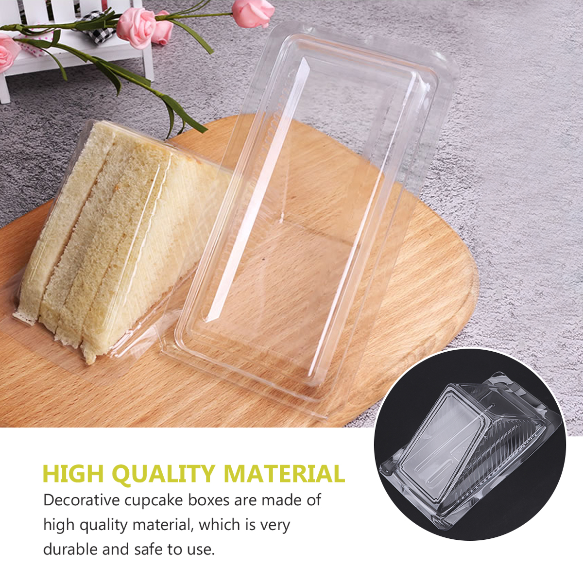 100pcs Sandwich Box Portable D – Spring Roll Wrapper Bewertung und Preis