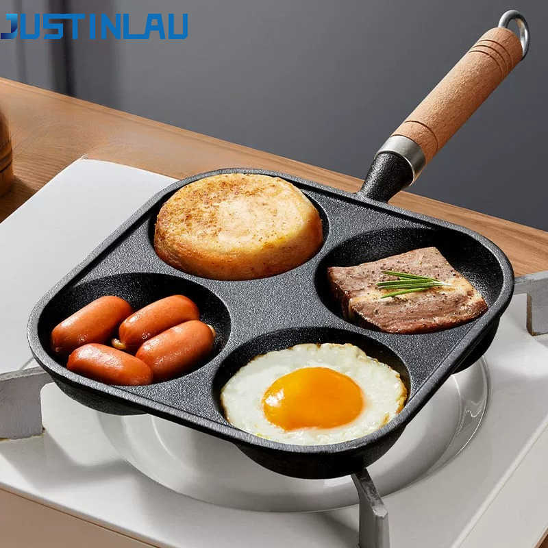 JUSTINLAU 2/4-Hole Omelette Po – Egg Waffle Pan Bewertung und Preis