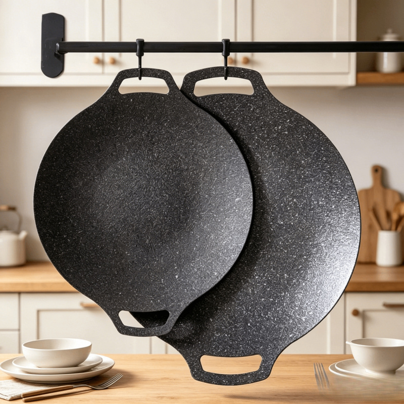 Portable Nonstick Frying Pan O – Cast Iron Corn Bewertung und Preis