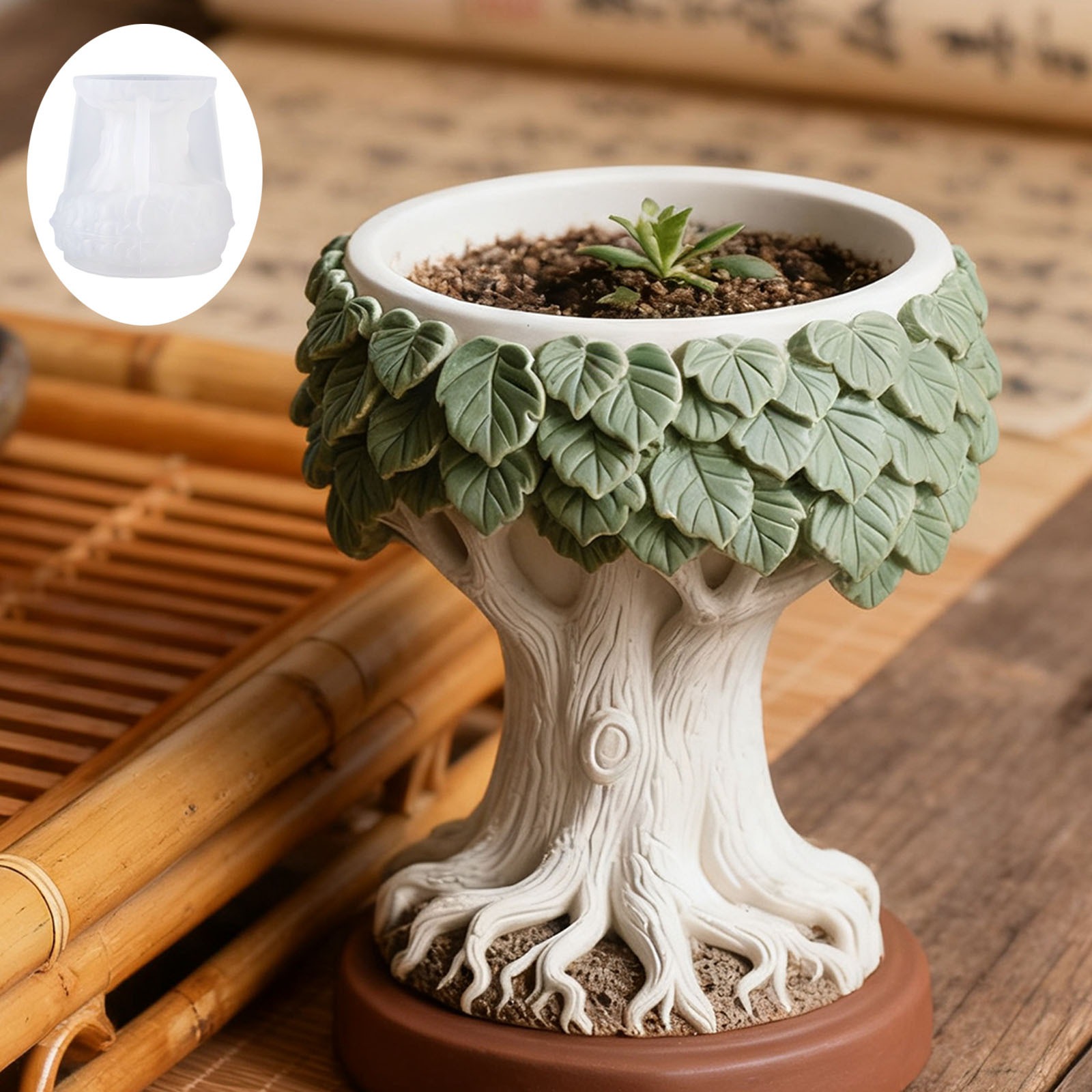 3D Leaf And Tree Stump Aroma P – Potsticker Mold Bewertung und Preis