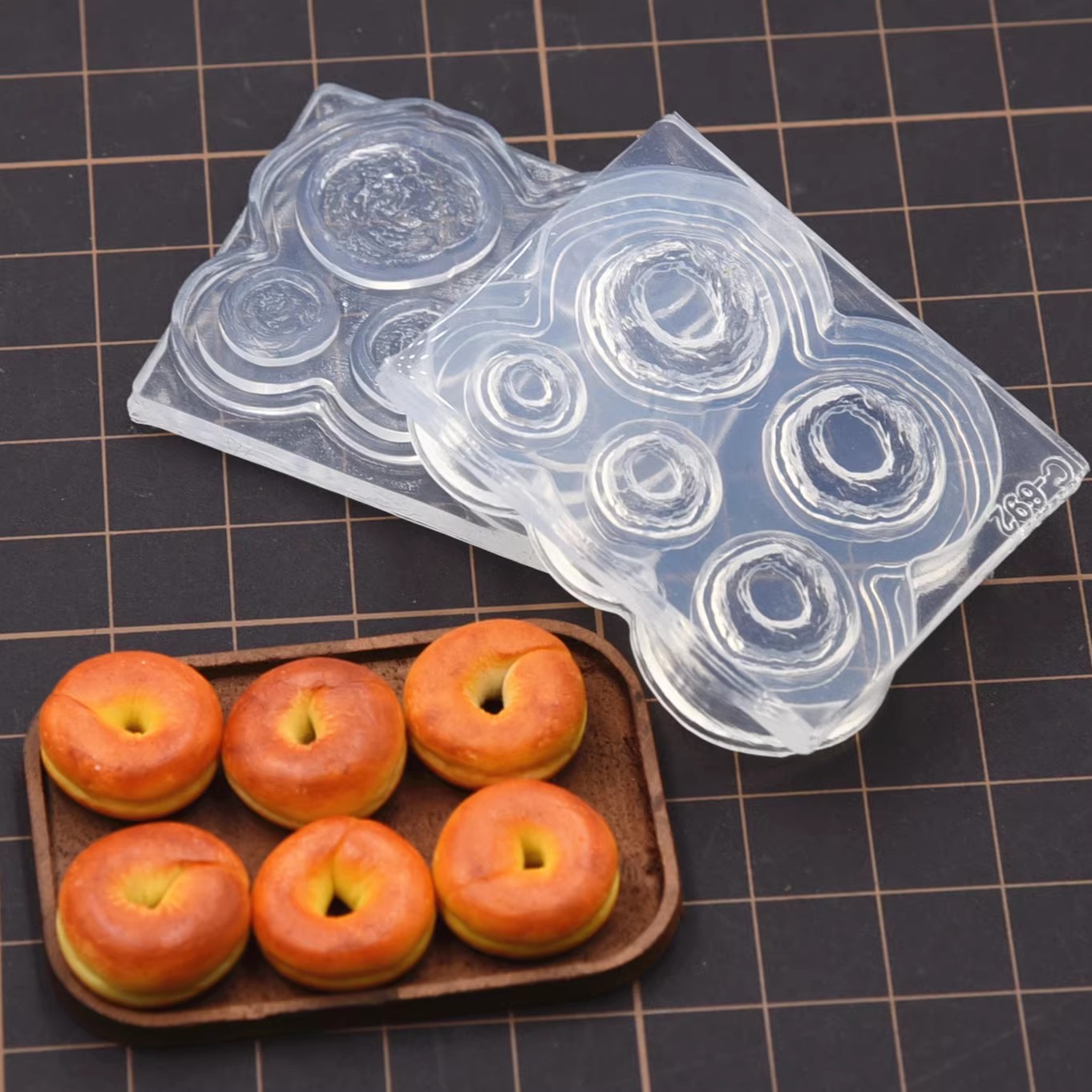 Polymer Clay Mini 3D Bagel Bre – Donut Mold Silicone Bewertung und Preis