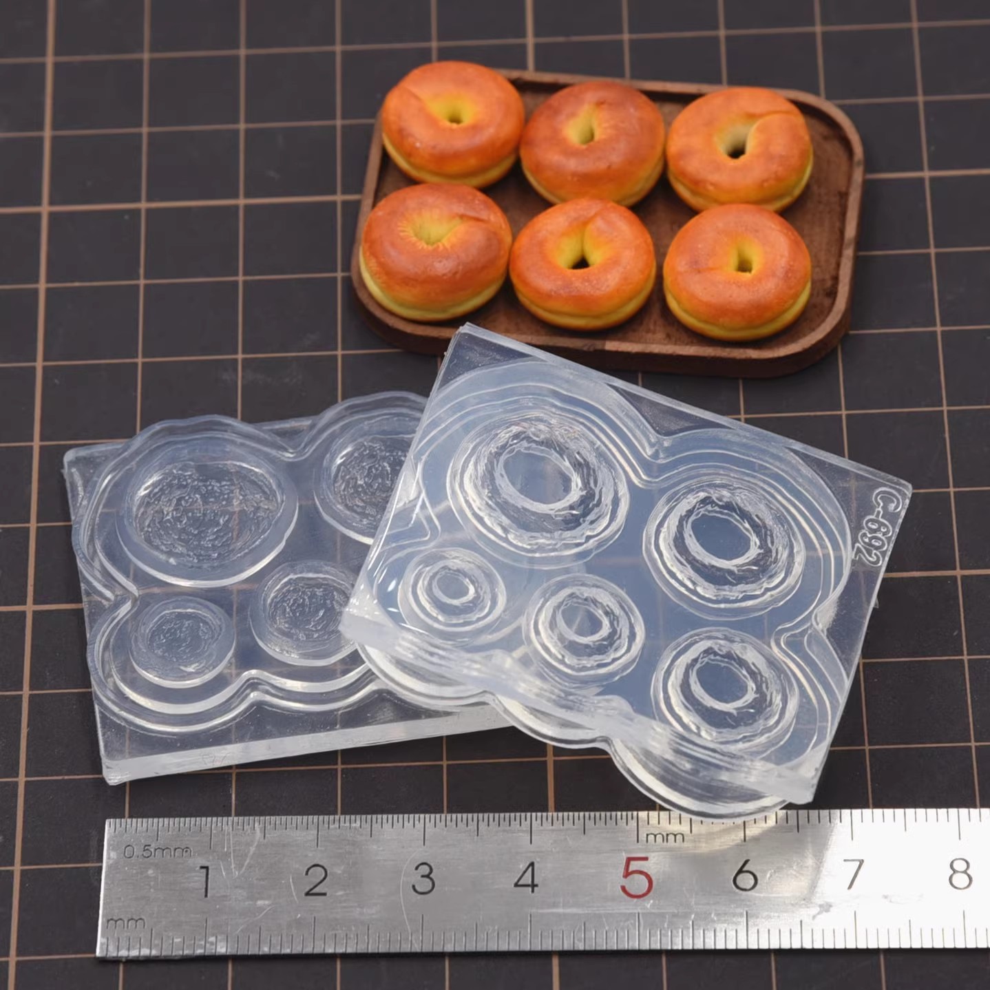 Polymer Clay Mini 3D Bagel Bre – Donut Mold Silicone Bewertung und Preis