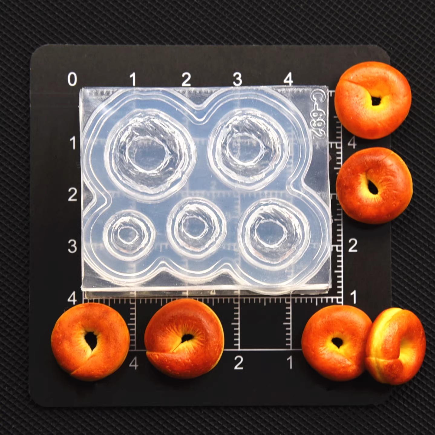 Polymer Clay Mini 3D Bagel Bre – Donut Mold Silicone Bewertung und Preis