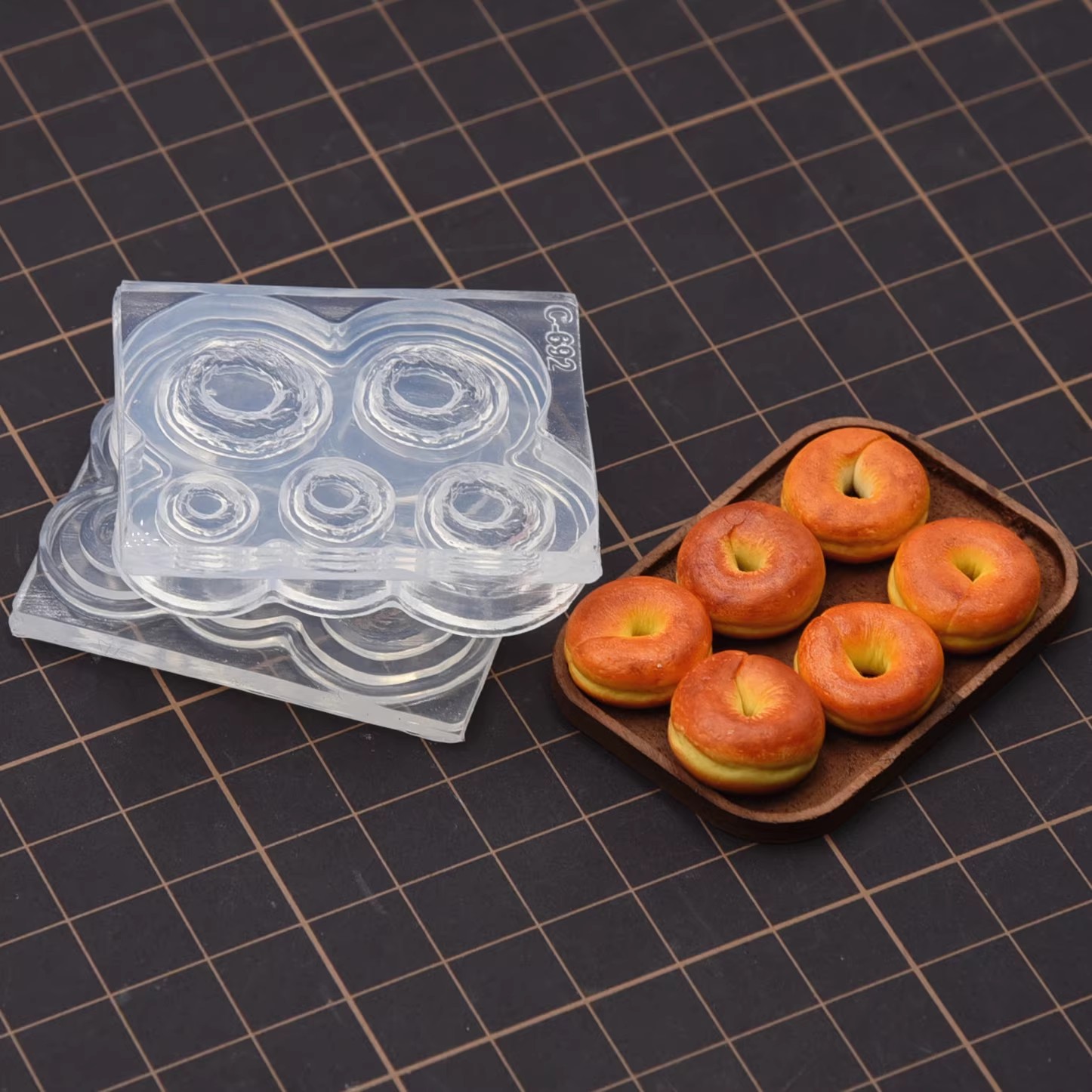 Polymer Clay Mini 3D Bagel Bre – Donut Mold Silicone Bewertung und Preis